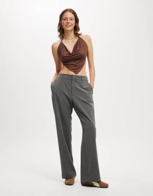 Cotton:on Cotton On Jordie Slinky Cowl Neck Halter Top