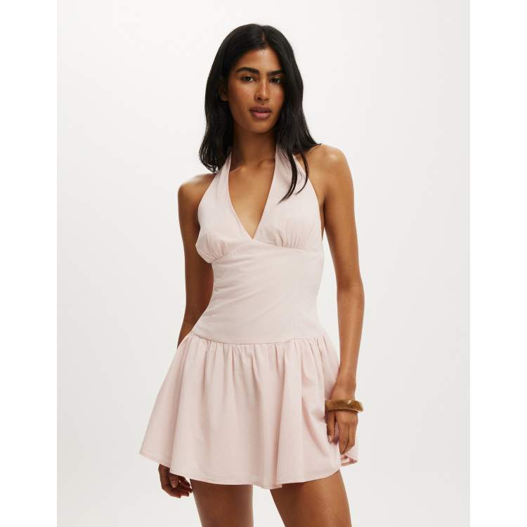 cotton on dress pink Med