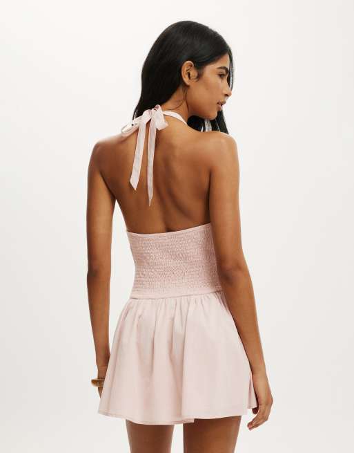 cotton on dress pink Adele Cotton Dress