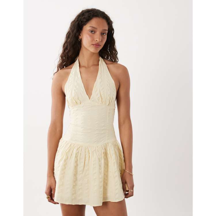kaesie halter mini dress Karisse Halter Mini Dress | White | Womens