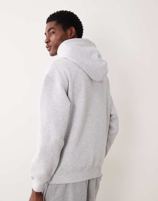 Cotton On – Kastiger Kapuzenpullover in meliertem Grau, 5 von 5