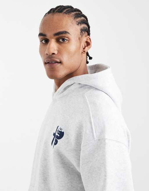 Cotton On – Kastiger Kapuzenpullover in Weiß mit „Alfa Romeo“-Grafik, 4 von 5