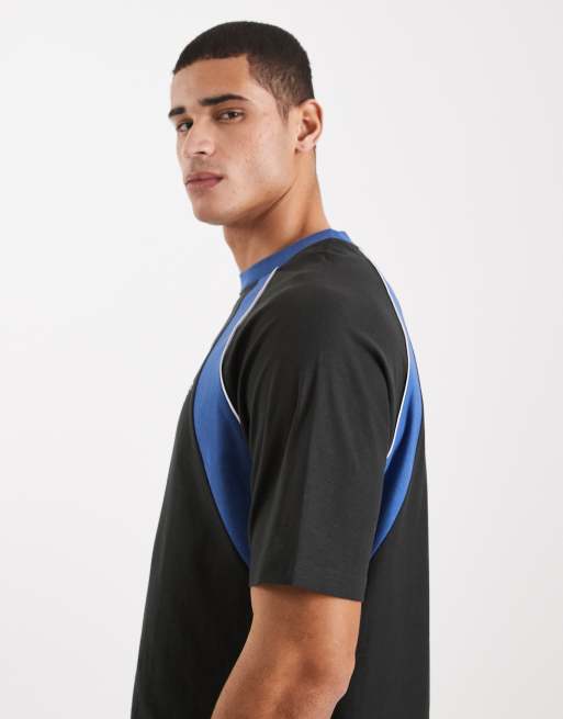 Cotton On – Kastiges Oversize-T-Shirt in verwaschenem Schwarz mit Print, 4 von 5