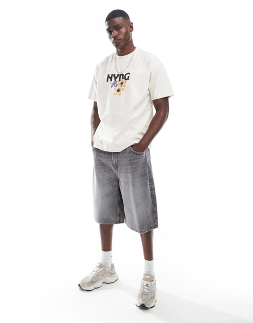 Cotton On – Kastiges T-Shirt in Cremeweiß mit „New York“-Grafikprint, 4 von 4