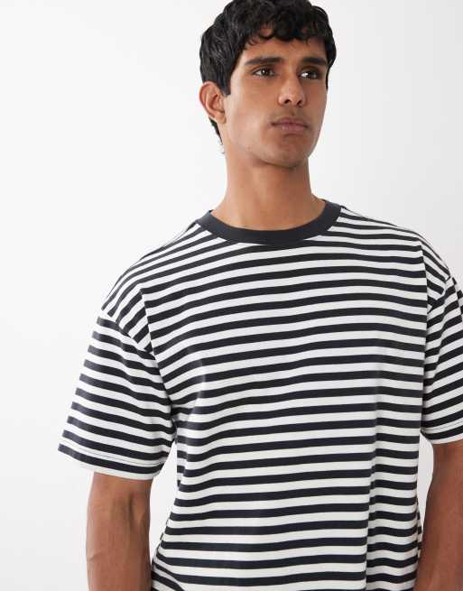 Cotton On – Kastiges T-Shirt in verwaschenem Schwarz, 5 von 5