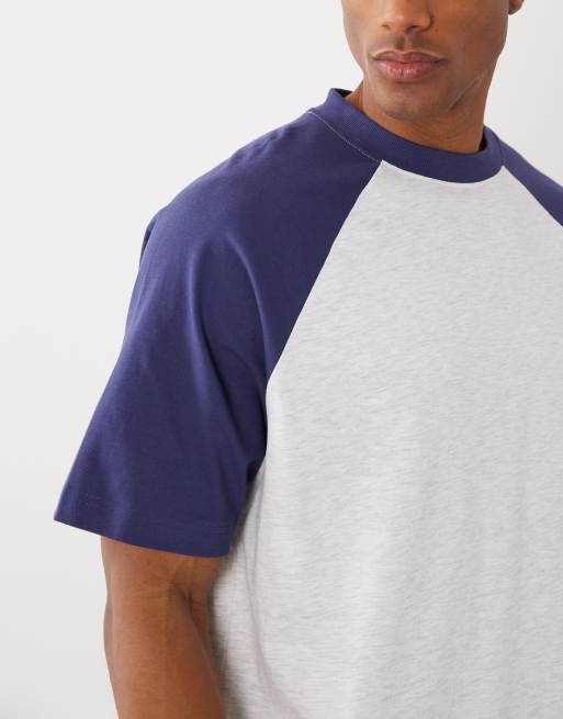 Cotton On – Kastiges T-Shirt in Weiß und Marineblau, 5 von 5