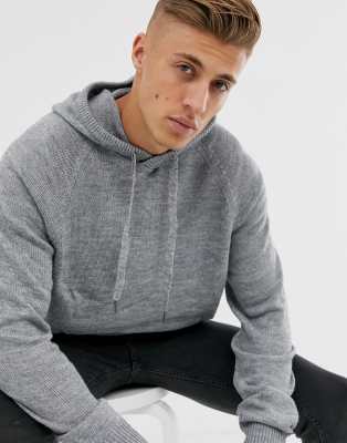knitted hoodie