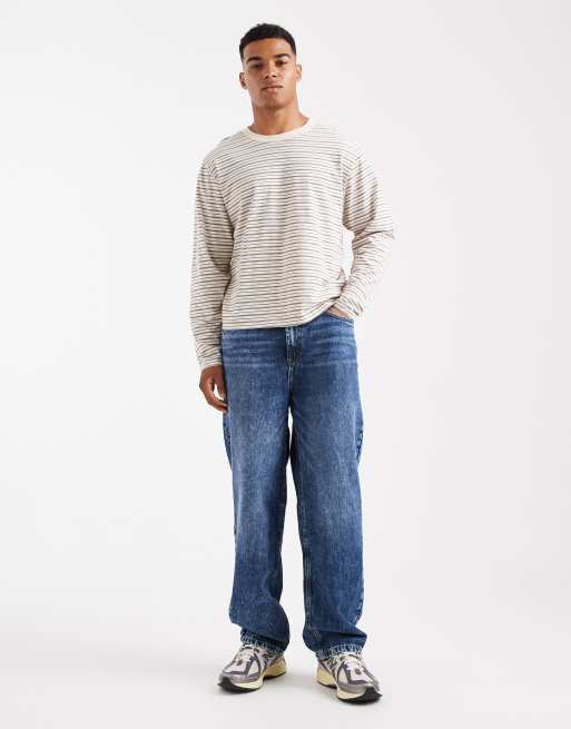 Cotton On – Kolorowy pudełkowy top oversize z długimi rękawami, 2 z 5