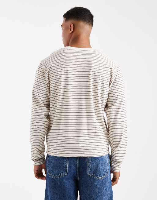 Cotton On – Kolorowy pudełkowy top oversize z długimi rękawami, 3 z 5