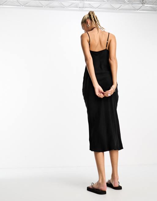 Cotton on black slip dress hot sale