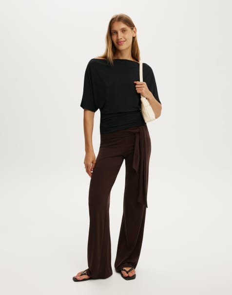 Cotton On Lana batwing short sleeve in black - view 1