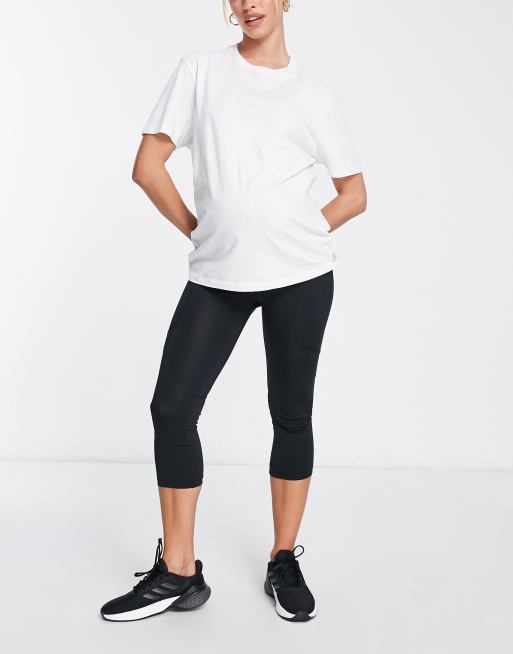 Cotton On - Legging de sport court de grossesse - Noir , 4 de 4
