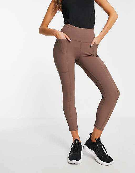 Cotton On leggings in brown