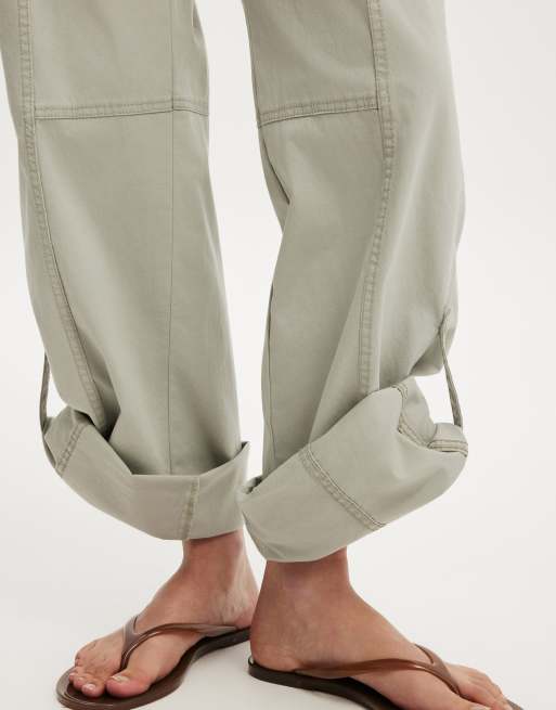 Cotton On Lexi low rise utility pant in grey, 4 of 4