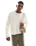 [Cotton:On] Cotton On light summer knit jumper in cream-White M CREAM