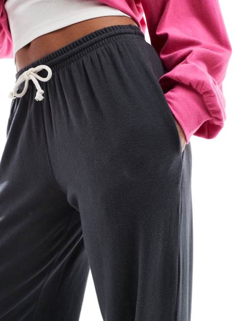 Cotton On lightweight super soft joggers in black ASOS