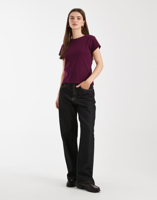 Cotton on - Lilla baby-T-shirt i 90'er-stil, 2 af 4