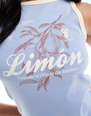 Cotton:on Cotton On Limon High Neck Tank Top