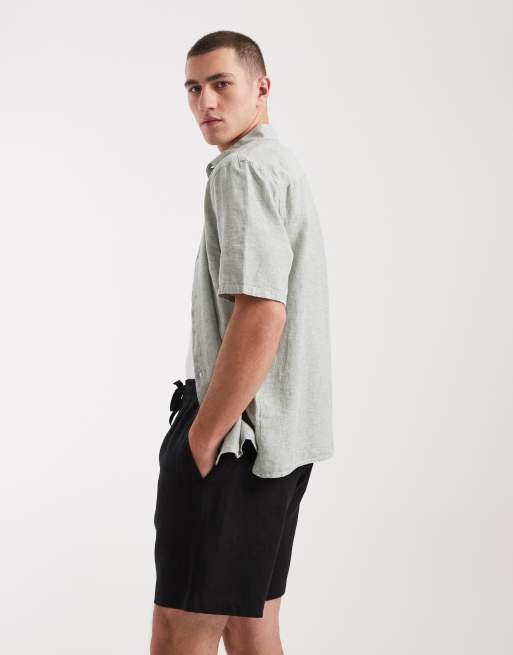 Cotton On linen easy short in black, 3 of 5