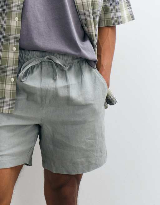 Cotton On linen easy short in washed military, 4 of 5