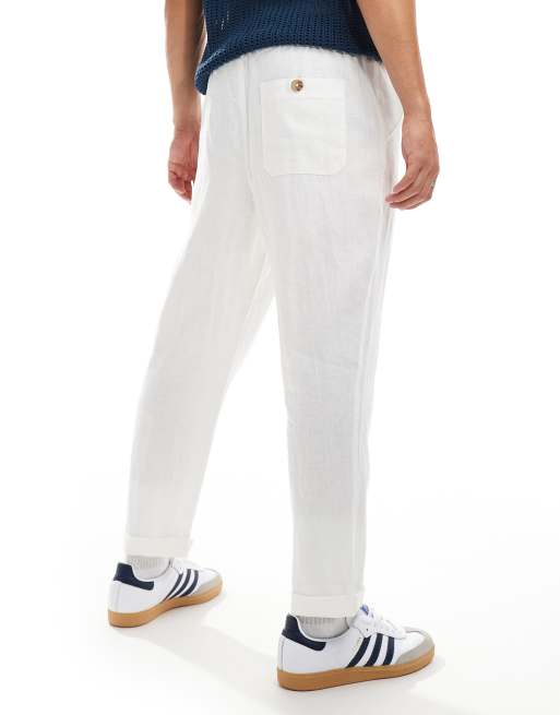 Cotton On Linen pant in white, 2 of 5