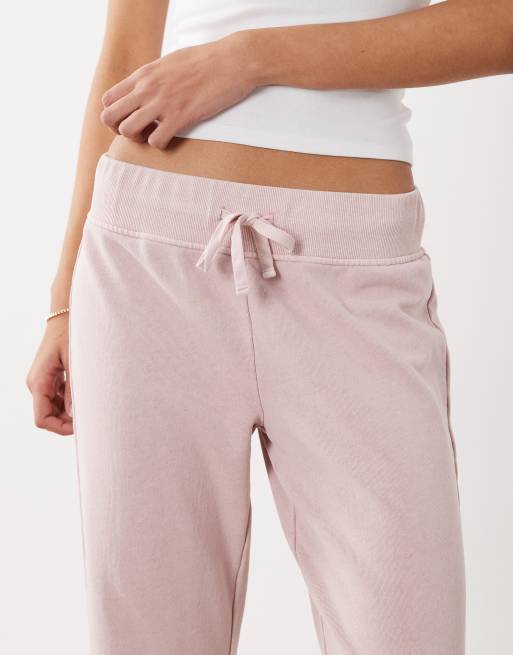 Cotton On – Ljusrosa, utsvängda sweatpants med låg midja, 2 av 5