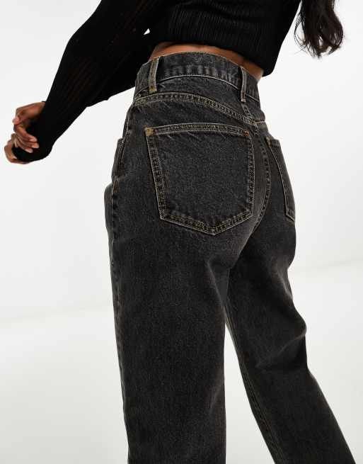 Cotton On – Lockere Jeans mit geradem Schnitt in Schwarz , 2 von 4