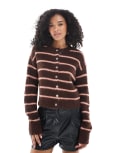 [Cotton:On] Cotton On lofty luxe crew cardigan in american oak-Multi 2XL AMERICAN OAK