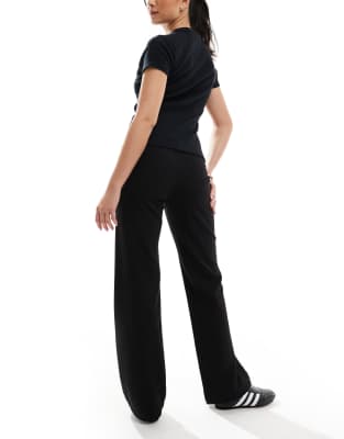 Cotton:on Cotton On Lola Low Rise Suit Pants In Black