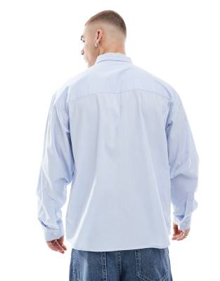COTTON:ON COTTON ON LONG SLEEVE COTTON POPLIN SHIRT 