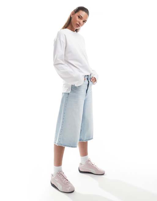 Cotton On long sleeve graphic crew in white