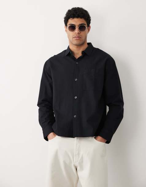 Cotton On long sleeve shirt in black - view 1
