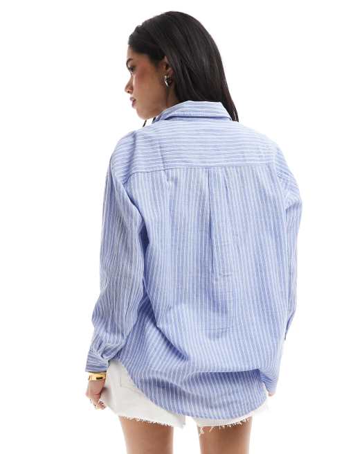 Cotton On long sleeve shirt in plaid texture, 4 of 4