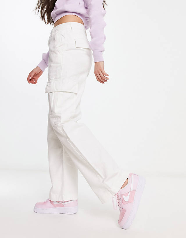 Cotton:On - Cotton On loose cargo trouser in white