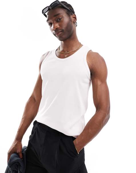 Cotton On Loose fit rib tank in pink - view 1
