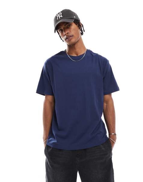 Cotton On loose fit t-shirt in indigo - view 1