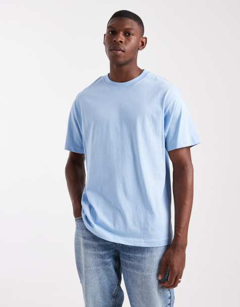 Cotton On loose fit t-shirt in pearl blue - view 1