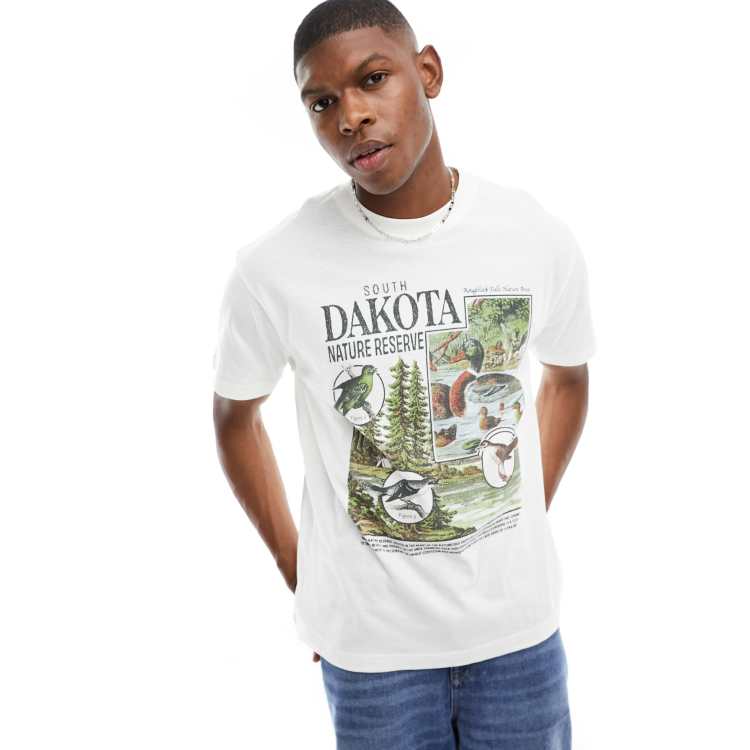 Cotton On loose fit T-shirt with Dakota graphic in vintage
