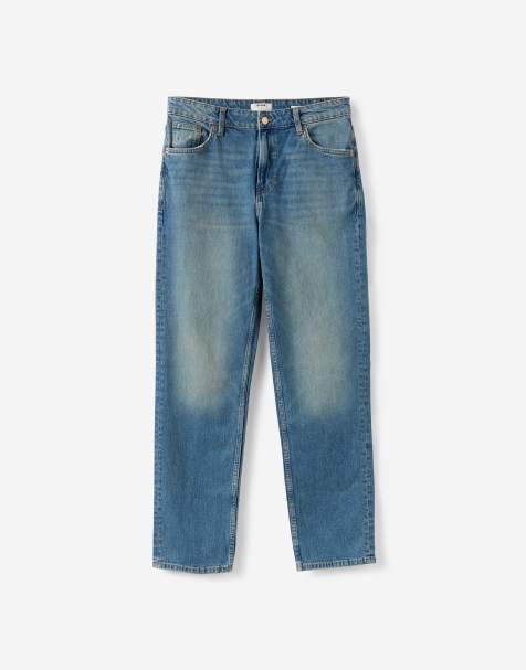 Cotton On Loose straight jean in mid blue - view 1