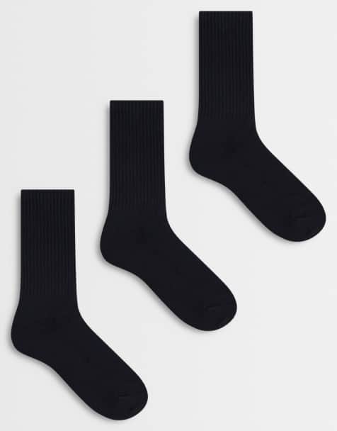 Cotton On - Lot de 3 paires de chaussettes basiques - Noir - view 1