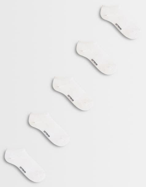 Cotton On - Lot de 5 paires de chaussettes - Blanc - view 1