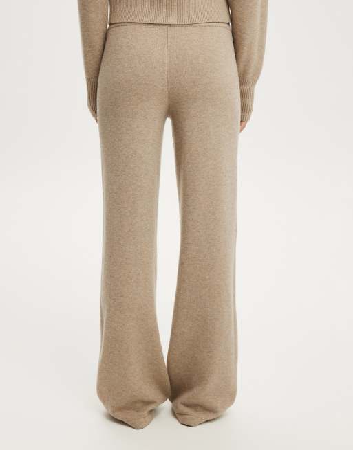 Cotton On Lotus knit pant in beige, 4 of 4