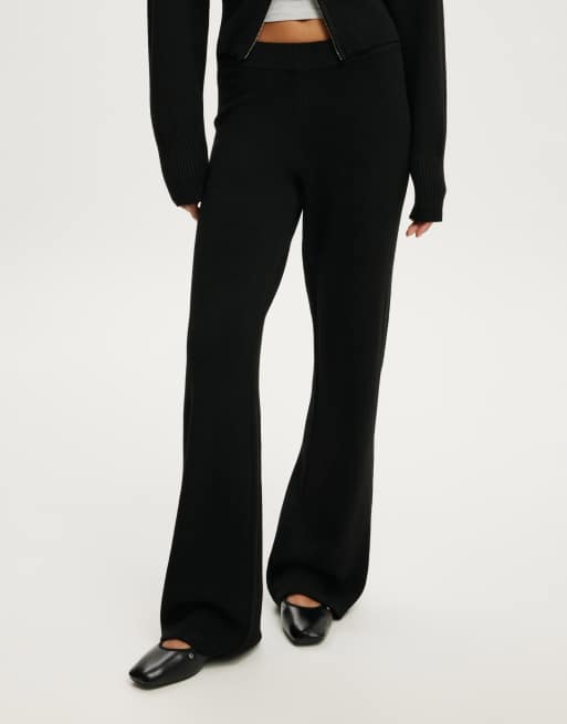 Cotton On Lotus knit pant in black, 3 of 4
