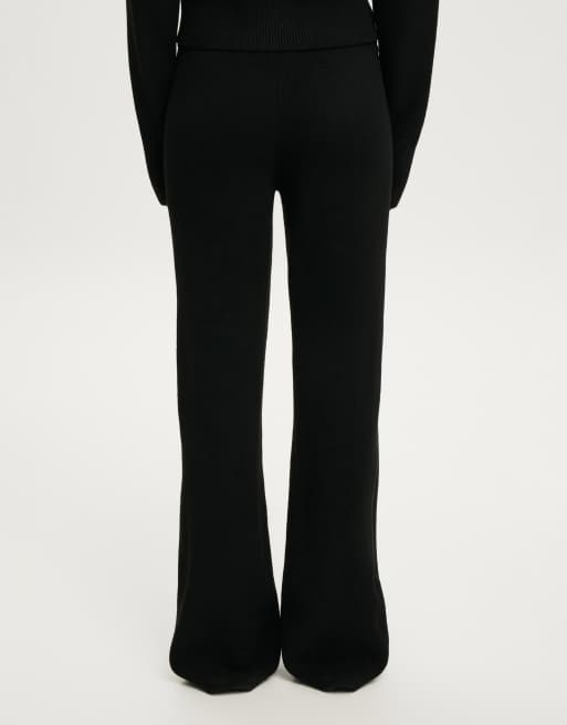 Cotton On Lotus knit pant in black, 4 of 4