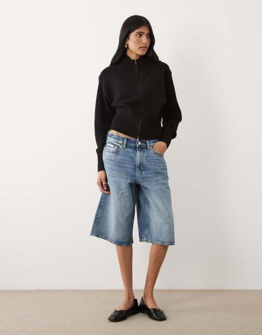 Cotton On – Lotus – Svart, stickad tröja med dragkedja, 2 av 4