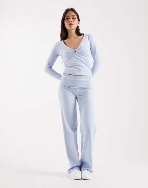 Cotton On lounge dreamy soft set in violet blue - view 1