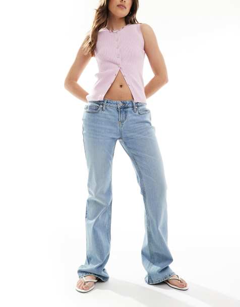 Cotton On Low rise bootcut jean in blue - view 1