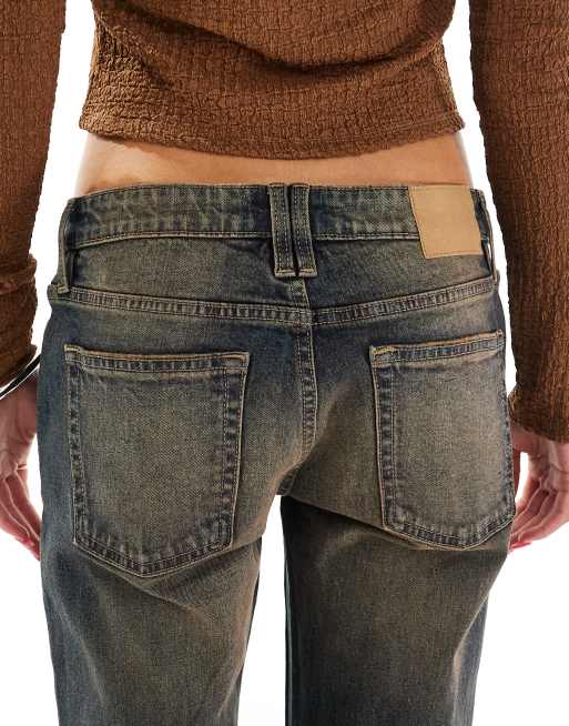 Cotton On low rise bootcut jeans in cinnamon blue , 4 of 5