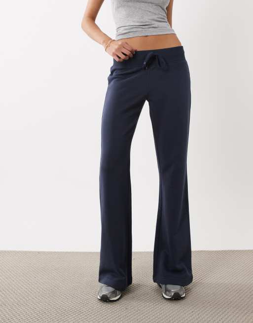 Cotton On low rise flare sweatpant in shadow navy, 2 of 5