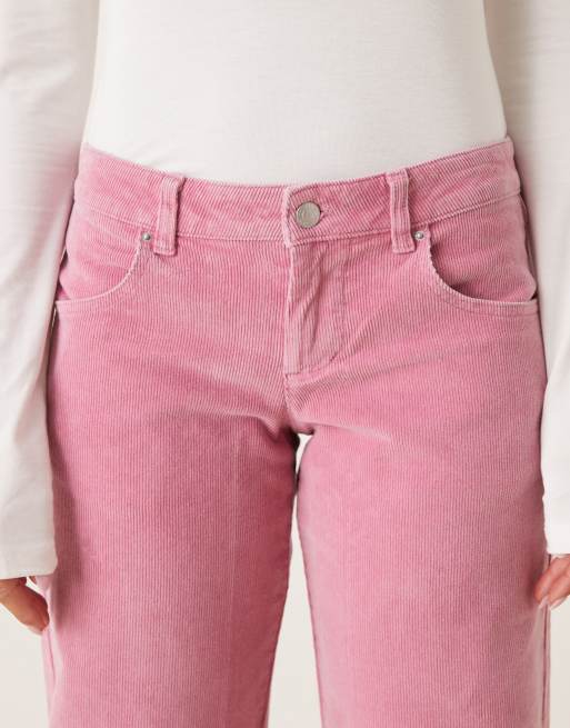 Cotton On Low rise straight cord pant in pink - PINK, 4 of 5
